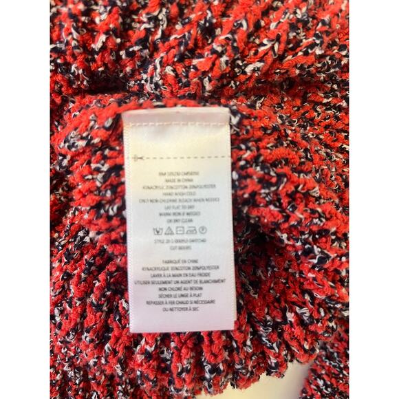 Current/Elliott The Moonshine Sweater Red/Black Speckled Size Small - Picture 7 of 8